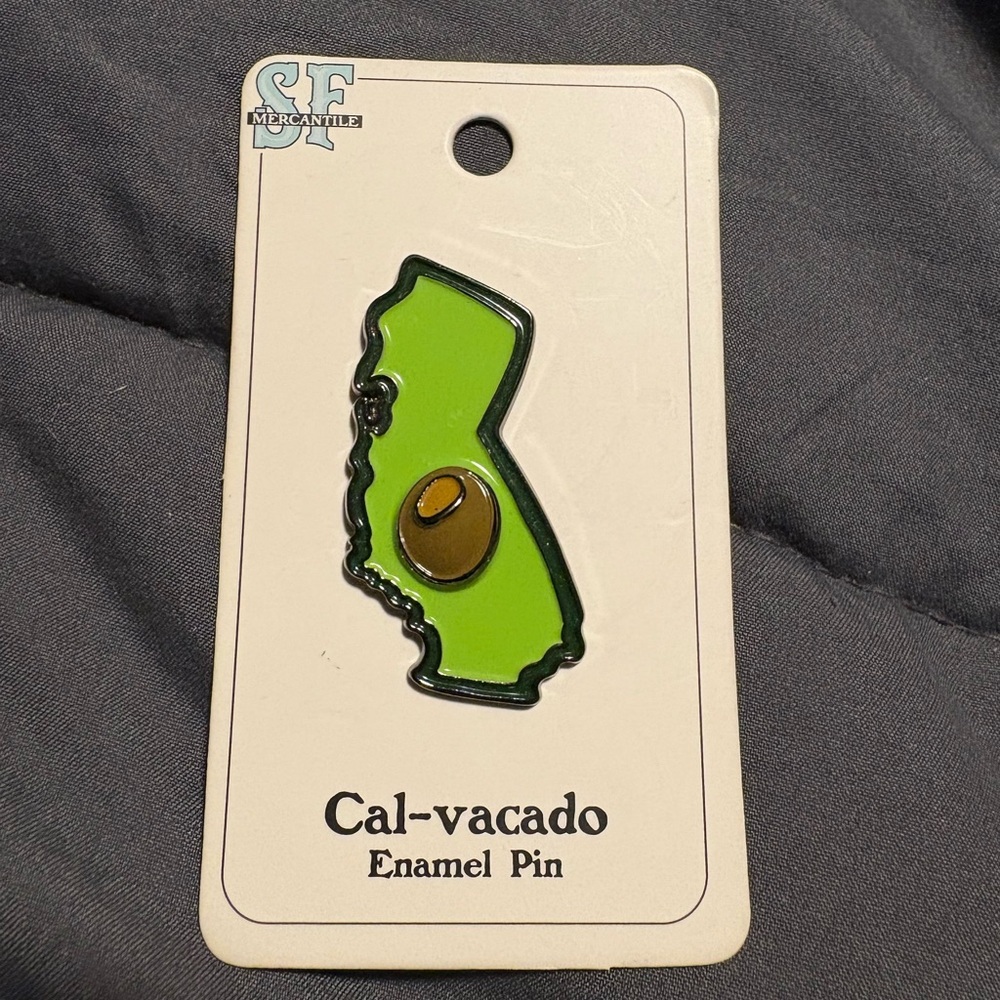 Cal-Vacado Enamel Pin